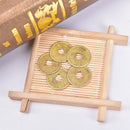 50Pcs Traditional Feng Shui Chinese Coins Lucky Fortune Wealth Jewelry Making FT