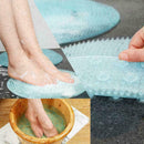 Massager Scrubber Floor Foot Cleaner Pad Brush with Cups Portable Suction N B9H2