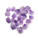 5x Natural Purple Fluorite Quartz Crystal Stone Rough Polished GravelSpecimen ME