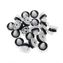 20X Interior Door Panel Card Trim Clips Retainers Fasteners For Citroen C4 DS4