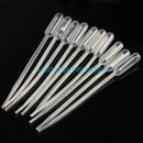 100PCS 0.5ml Graduated Pipettes Dropper Polyethylene for Experiment Medical NEW#