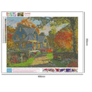 5D DIY Full Drill Diamond Painting Cross Stitch Embroidery Kit (House07)