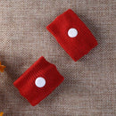 2pcs Morning Sickness Wrist Bands Anti Motion Sickness Wristband (Red) A