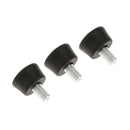 3Pack M8 Conversion Screws Tripod Foot Adapter Rubber Bottom Foot  Pads