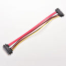 1x 22 Pin 7+15 pin Male To Female SATA Data HDD Power Combo Extension Cable PG3C