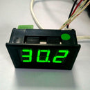 LED DC 12V Digital Thermometer -30~800C Temperature Thermocouple Probe Green