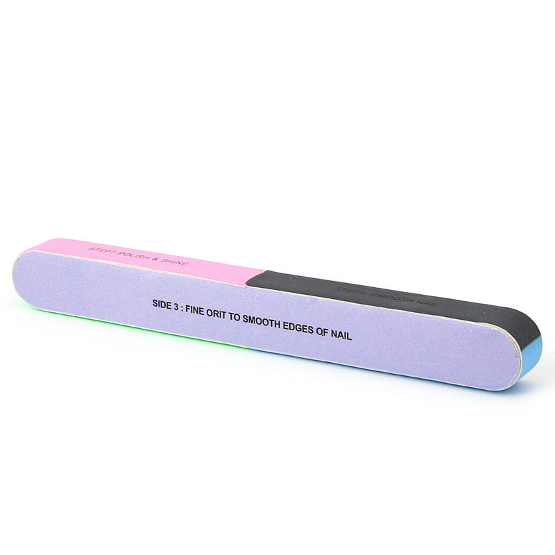 Fashion Article Nail File Of The Six Sides Frosted Professional Manicure Tools