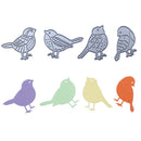 Bird DIY Metal Embroidery Puzzle Stencil Scrapbook Craft Cutting Die