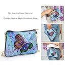 DIY Butterfly Special Shaped Diamond Painting Leather Chain Crossbody Bags