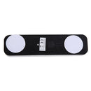 5 LED Light Under Cabinet Wardrobe Kitchen Closet Push Tap Touch Lamp Blub