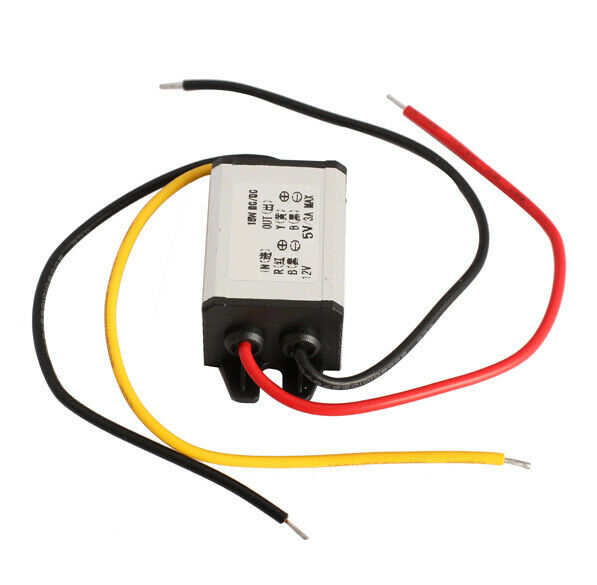 Car Charger Converter 12V To 5V 3A 15W DC To DC Buck  Step Down Module A