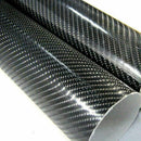 7D Glossy Carbon Fiber Vinyl Film Intrior Wrap Stickers 60" Film 12" Decals B0G9