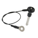 3 Packs Quick Release Ball Lock Pins Push Button Shank Quick Ball Lock 25mm