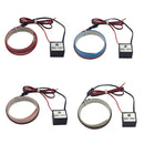 Blue 12V Electroluminescent Panel EL Tape Back Light 6 Colors &Inverter