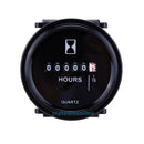 Waterproof 12V 24V 36V Hour Meter For Marine Boat Tractor Engine 2'' Round Gauge