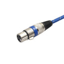 3 Pin XLR Male to Female Extension Cord Cable Wire for Speaker Microphone 6mm
