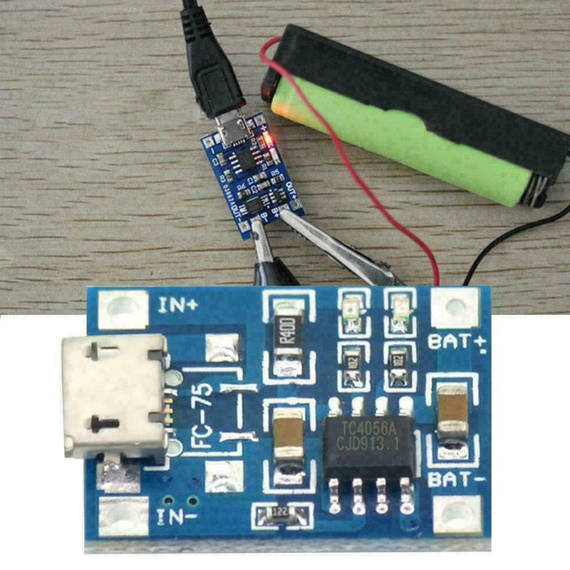 5V 1A Micro USB 18650 Lithium Battery Board Charger Function Module Protect Y8W7