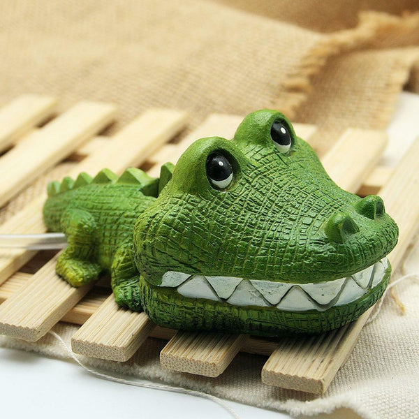 Air Bubbling Crocodile Ornaments with 16ft Aquarium Fish Tank Pond Pipe Hose