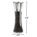 Stainless Steel Pepper and salt mill grinder set (2PS pepper mills)