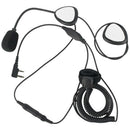 Upgrade Finger PTT Motorcycle Helmet Headset MIC for KENWOOD TYT BAOFENG UV