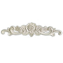 New 1pcs Rubber Wood Carved Corner Onlay Applique Furniture Home Decor(40*1