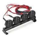 For Traxxas Hsp Redcat RC Car RC Crawler Roof Bright Lights 4 LED Light Bar