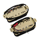 Premium Electric Guitar Pickups Humbucker Double Coil Pickup Set Black and White