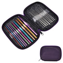 22pcs Multicolour Aluminum Crochet Hook Knitting Needle Set Weave Craft Yarn  3C