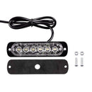 Blue 6 LED Dash Strobe Light Flash Emergency Warning Safety Lamp For Car 1pc
