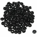 130pcs 3mm Inner Dia Double Sides Wire Grommets Gasket Cable Protector P2B5