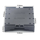 2pc 18650 Battery Box Holder Batteries Case cover Pole Black Cell in parallel