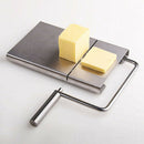 Cheese Butter Slicer Cutter Board Stainless Steel  Wires Cutter Baking Tool Fh