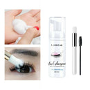 Eyelash Extension Shampoo 50 Ml Foaming Lash Foam Cleanser For
