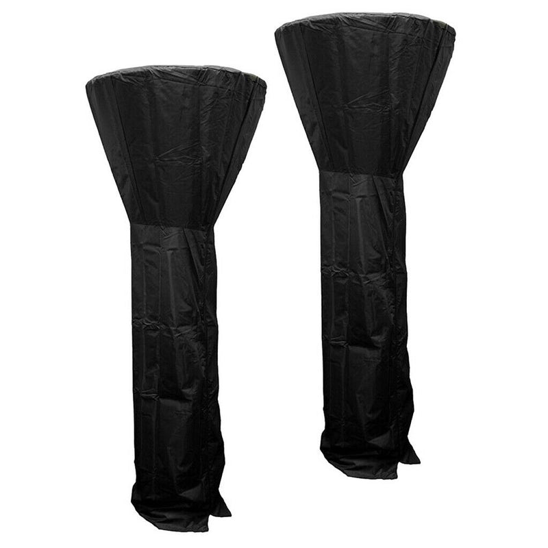 2 x Heavy Duty Waterproof Garden Patio Heater Cover Outside Furniture Protector
