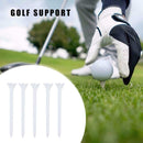 100pcs ABS Portable Outdoor Golf Nail White Golf Train Aid for Beginer Tool