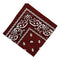 Double Sided Paisley Bandana Scarf Head Wrap Neck Scarf Hair Band Kerchief