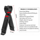 2pcs Bicycle Tire Lever MTB Road Bike Link Chain Plier Pry Bar Repair Tool