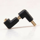 90 Degree + 270 Degree HDMI Male to Female Right Angle Connectors Adapter 2Pcs