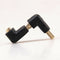 90 Degree + 270 Degree HDMI Male to Female Right Angle Connectors Adapter 2Pcs