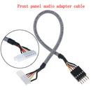 Front panel audio adapter cable for creative sound card SB0460 SB0350 SB0610 Hn