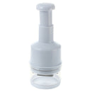White Stainless Steel Kitchen Press Vegetable Onion Garlic Food Chopper CuttD5K8