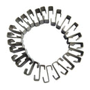 25pcs Garden Supplies Stainless Steel Z-Lap Type Greenhouse Glazing Clips