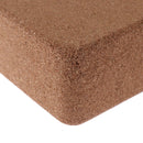 High Density Cork Yoga Block Textured Fitness Block Brick Pilates Exercise P BX