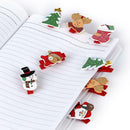 12x Wooden Pegs Clips Tree Card Holder Craft Clothespin Christmas Supplies