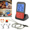Wireless Digital Thermometer Remote Probe with Hook Cooking BBQ Meat Oven Food b