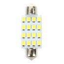 10pcs 42mm 1.72" 1210 SMD 16-LED Festoon Dome Light White 211-2 212-2