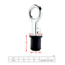 Rubber Stainless Steel Snap Tight Hull Baitwell Marine Boat Bilge 1 inch