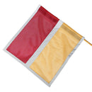 Safety Bike Cycling Traffic Warning Flag 14.2'' x 14.2'' Orange Red