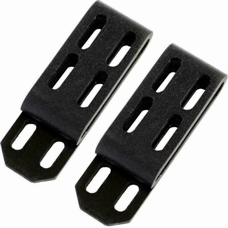 2Pcs 3.0MM Kydex Secure-Ex C-Clip Belt Belt Clip Fastener For DIY H7M9