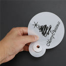 6X Christmas Tree Cake Stencil Cookie Mould Wedding Party Cake Decor Template ME